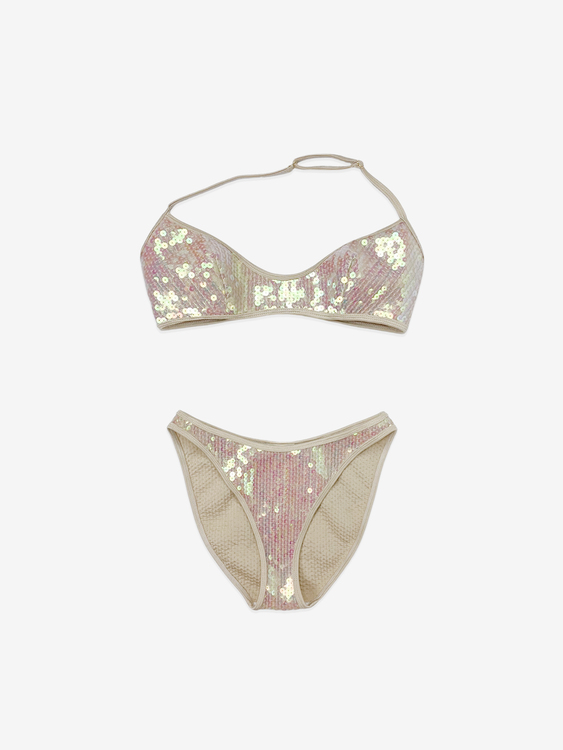 Plein Sud Sequined Bikini 