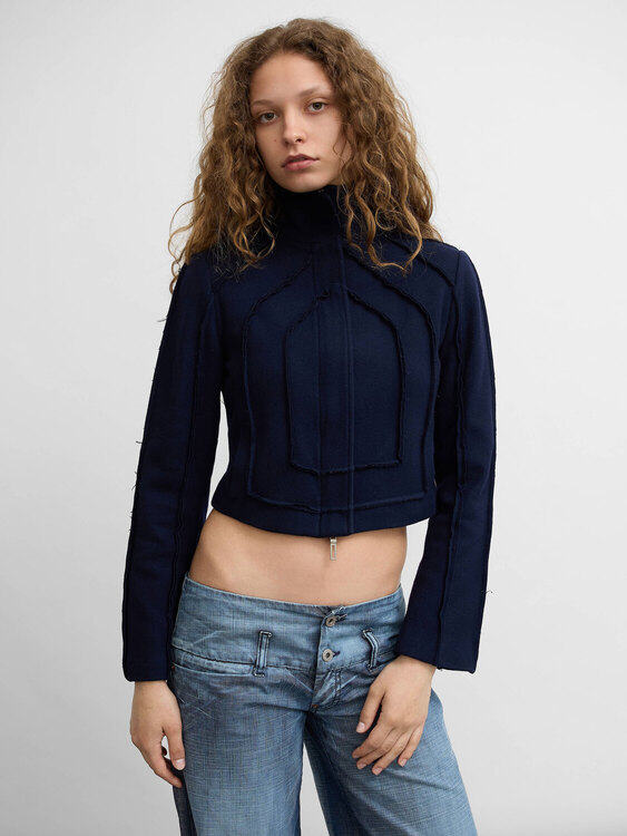 Extē Navy Blue Jacket 