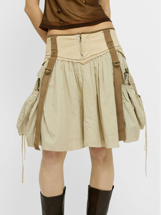 Girbaud Bondage Skirt 