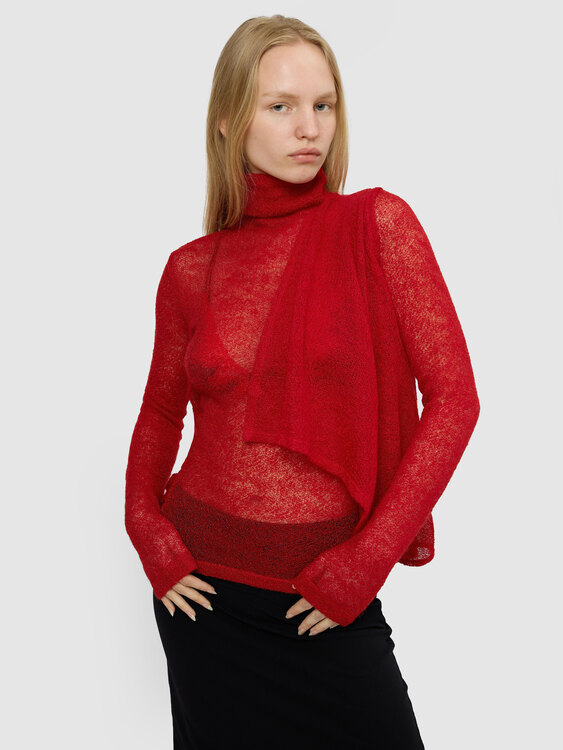 Plein Sud Red Mantle Jumper 