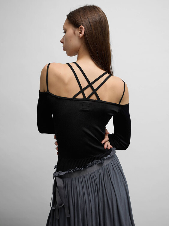 Miss Sixty Off-Shoulder Top 