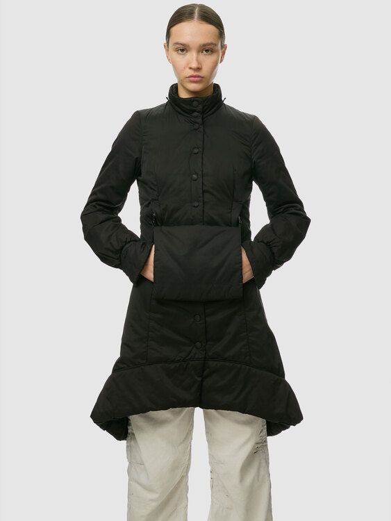 Cop Copine Black Parka Jacket 