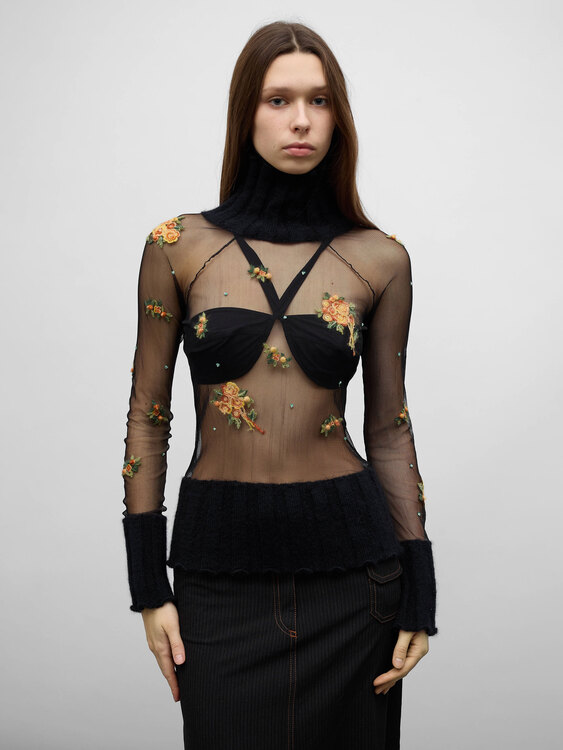 AA Milano Embroidered Top 