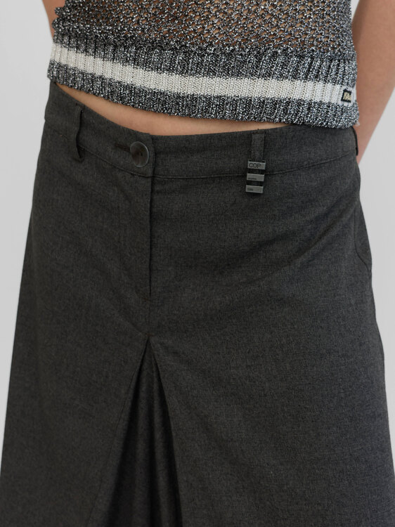Cop Copine Fold Details Trousers 