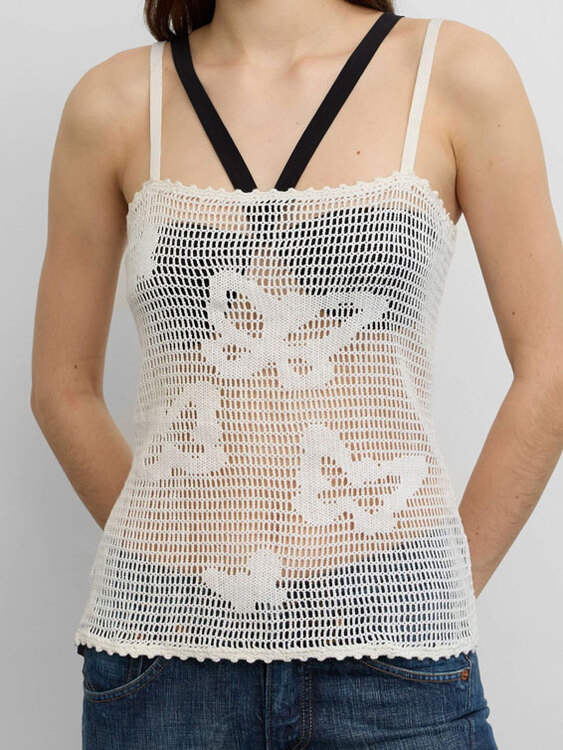 Dolce & Gabbana Crochet Camisole Top 