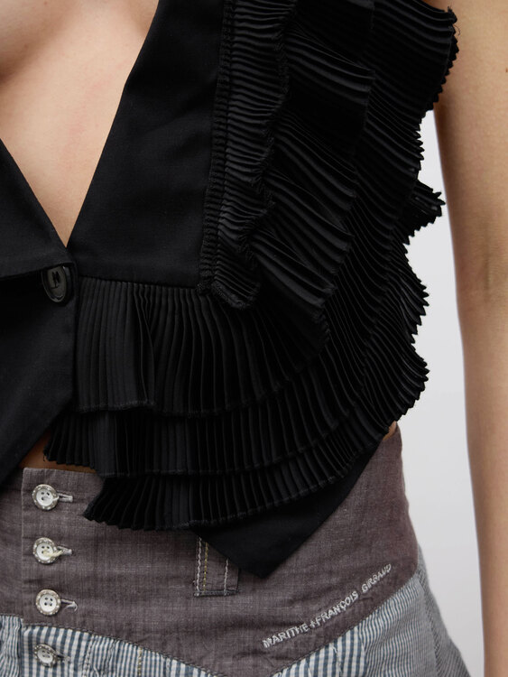 Sisley Backless Halter Top 