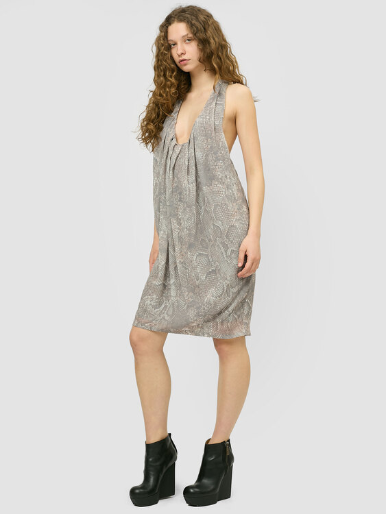 Acne Snakeskin Dress 