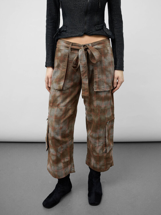 Nolita Chequered Trousers 