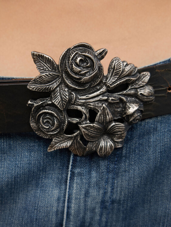 John Galliano Leather Belt 