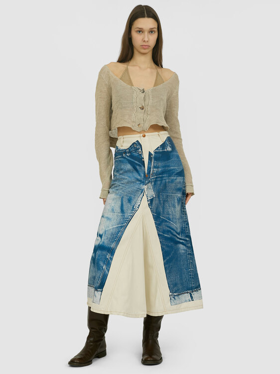 Gaultier Trompe L’œil Skirt 