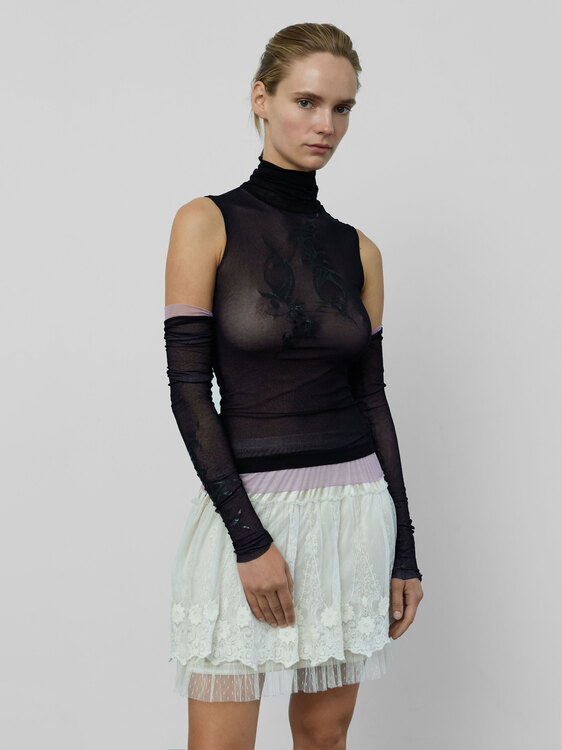 Plein Sud Layered Mesh Top 