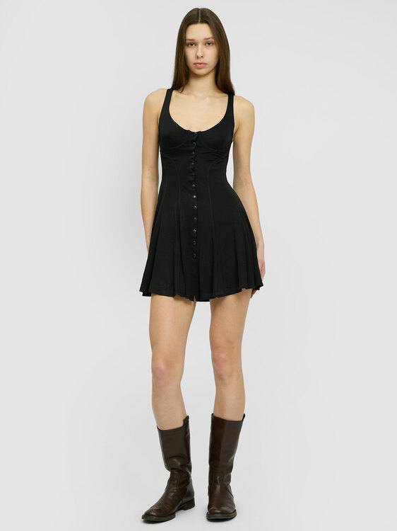 Plein Sud Bustier Mini Dress 