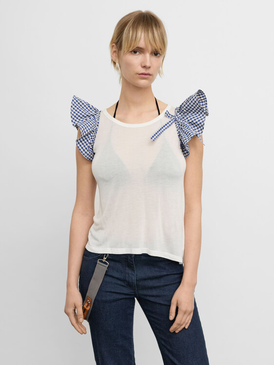 Valentino Cap Sleeve Top 