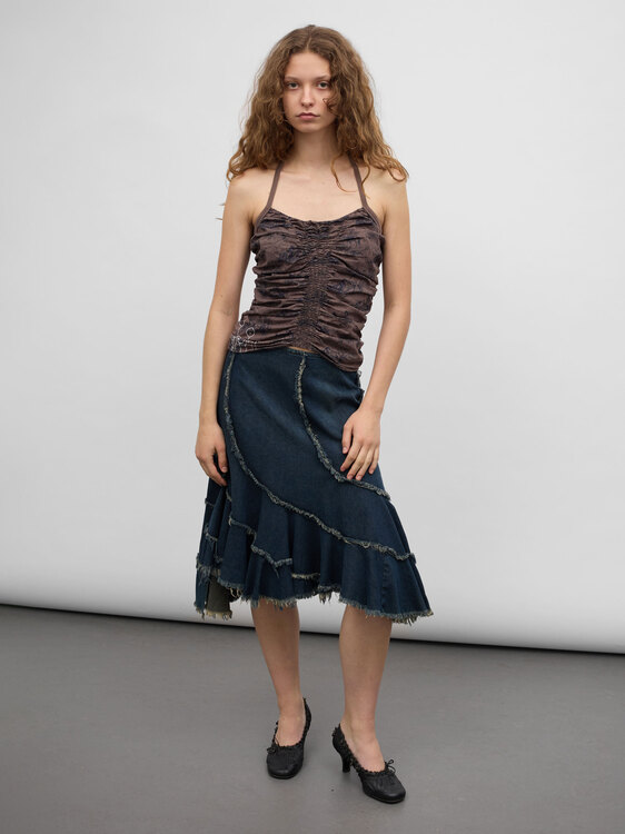 Plein Sud Denim Skirt 