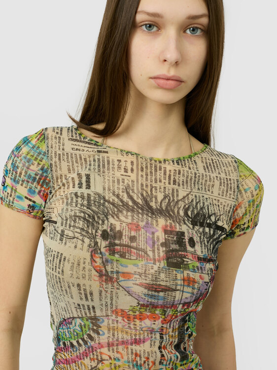 Kenzo Jeans Mesh Top 