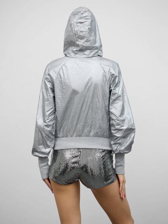 Stefanel Tyvek Zip Up Jacket 