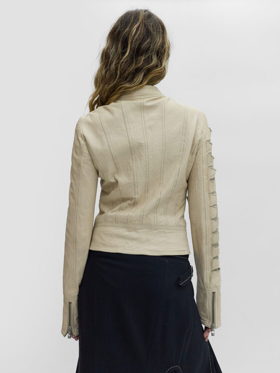 Twin Set Simona Barbieri Leather Jacket 