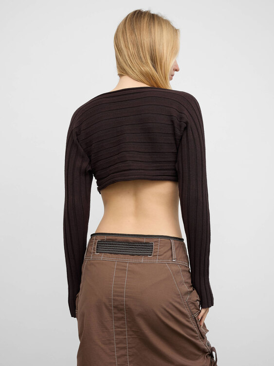 Sarah Pacini Cropped Jumper 