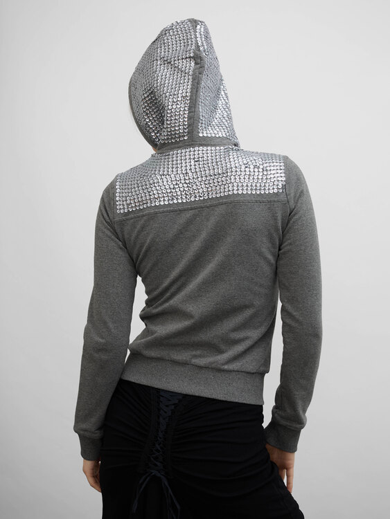 Moschino Sequin Hoodie 