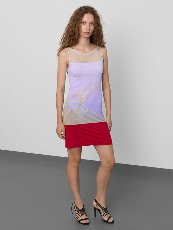 Cultura Nylon Mini Dress 