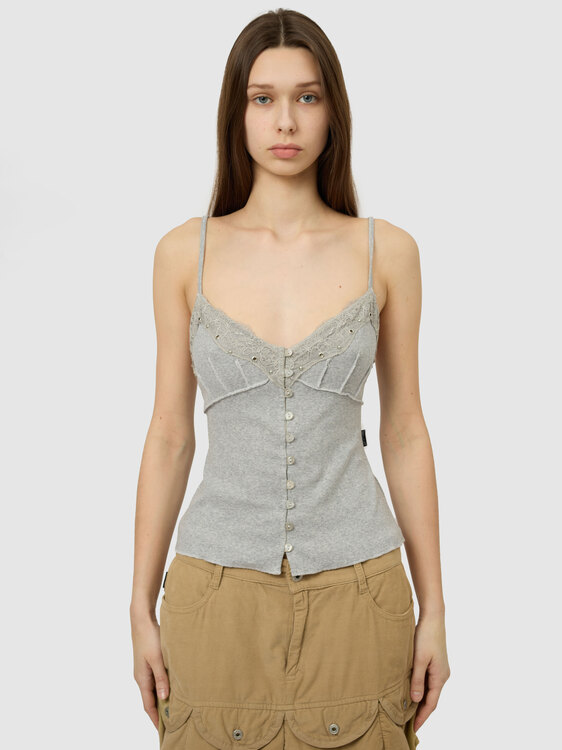 Anti-Flirt Cotton Bustier 