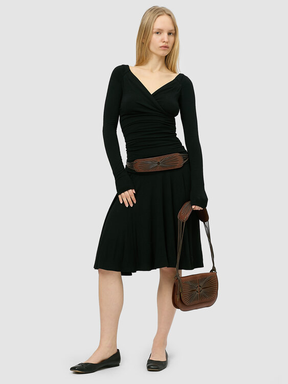 Extē Leather Bag And Belt Set 
