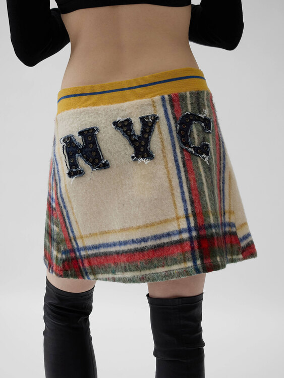 Nolita NYC Plaid Mini Skirt 