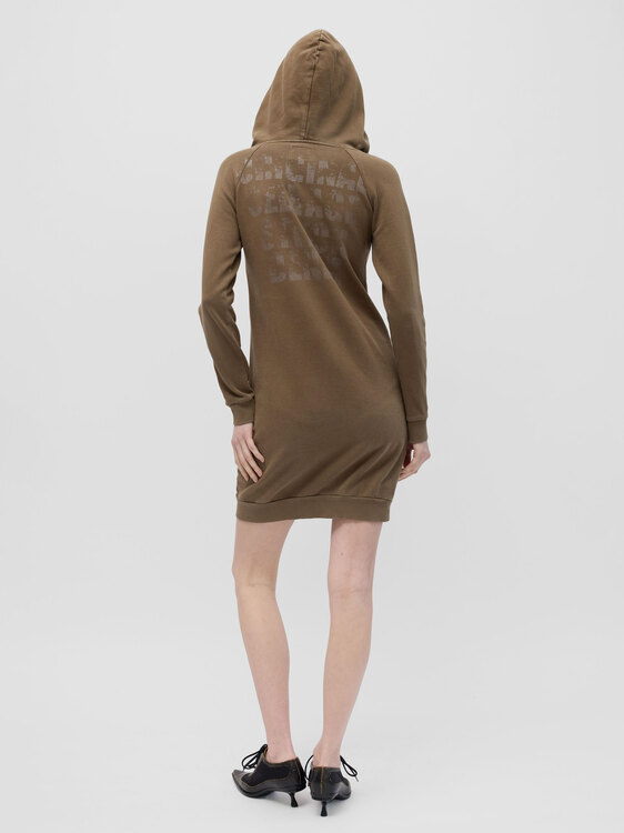 Michiko Koshino Hoodie Dress 