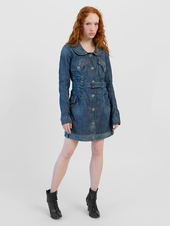 Michiko Koshino Denim Coat 