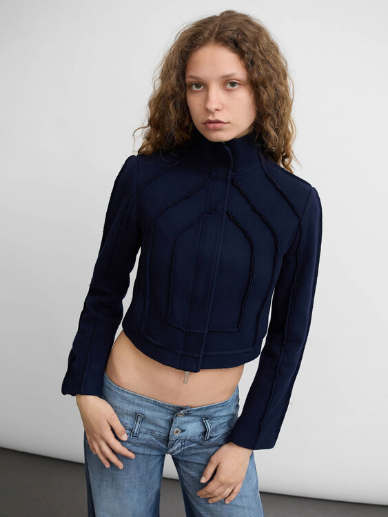 Extē Navy Blue Jacket 