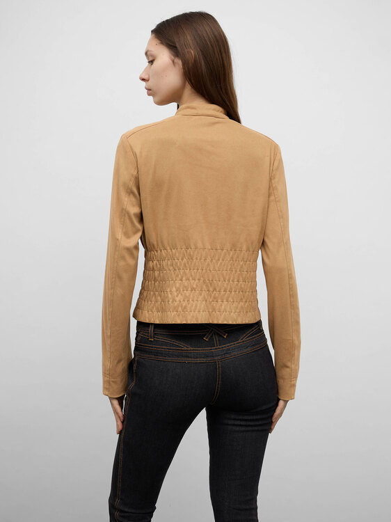 Plein Sud Faux Suede Jacket 