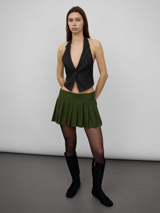 Benetton Backless Halter Vest 