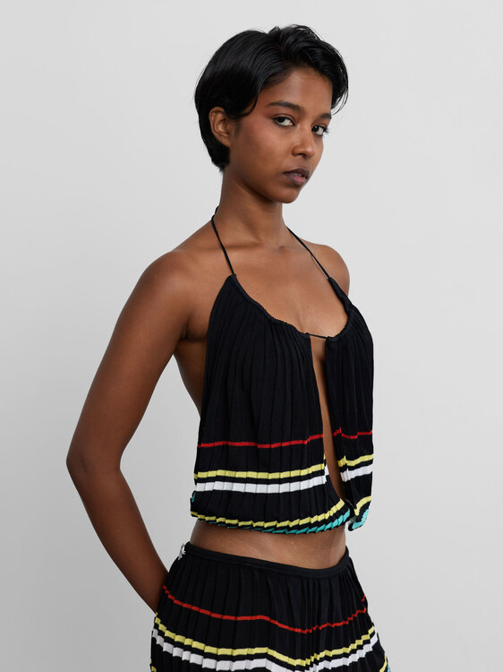 Miss Sixty Knitted Striped Set 