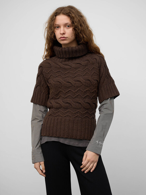 Cop Copine Knit Pullover Shirt 