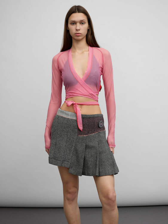 Miss Sixty Deconstructed Skirt 