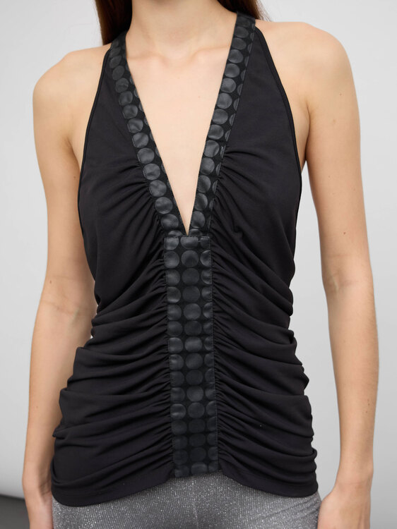 Extē Draped Racerback Vest 