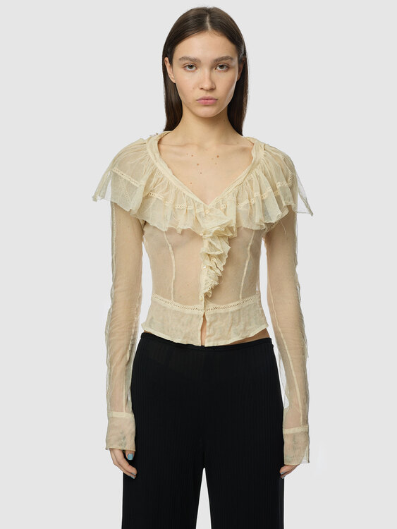 Plein Sud Mesh Blouse 