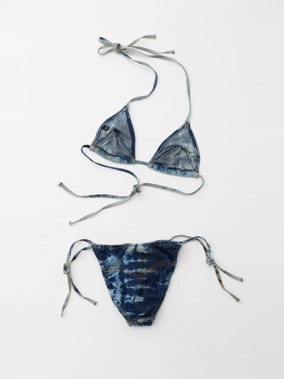 Plein Sud Denim Bikini 