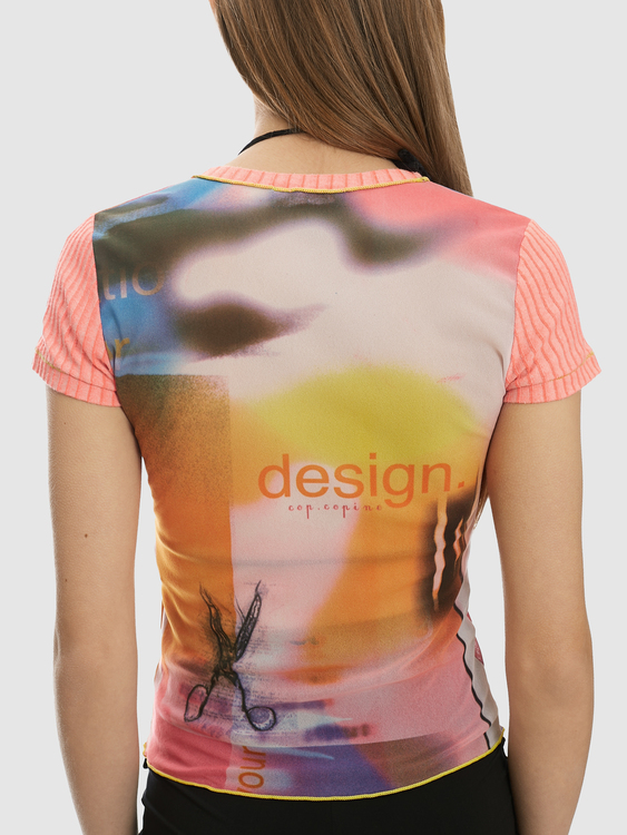 Cop Copine Mesh T-Shirt 