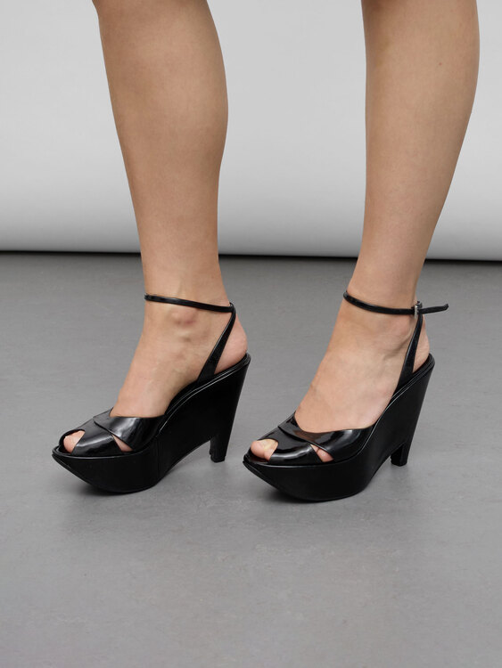 Miu Miu Lacquered Wedges 