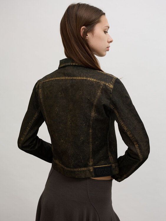 Plein Sud Gold Jacket 
