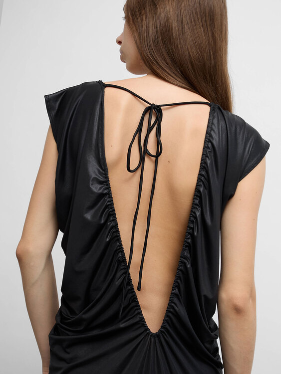 Miss Sixty Gathered Mini Dress 