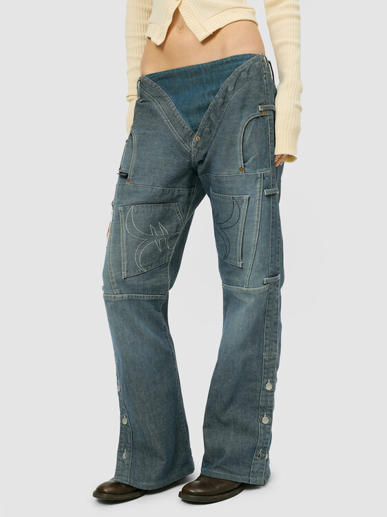 Michiko Koshino Deconstructed Jeans 
