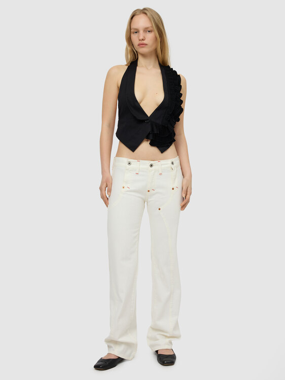 Michiko Koshino Deconstructed Jeans 