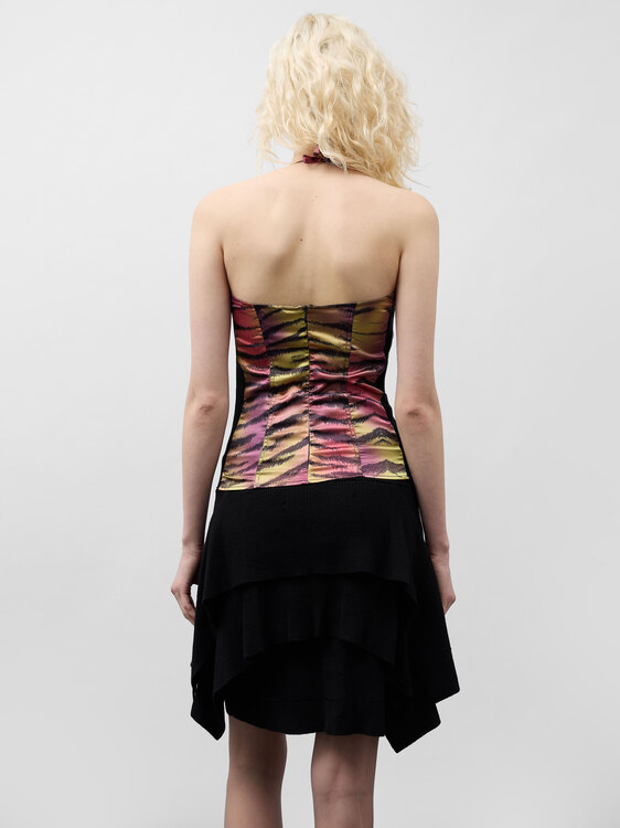 Jean Colonna Multicolour Bustier 