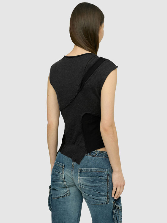Deconstructed Knit Top 