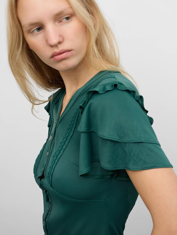 Dolce & Gabbana Cap Sleeve Shirt 