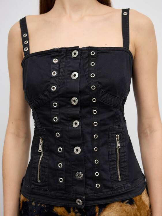 Dolce & Gabbana Denim Bustier 