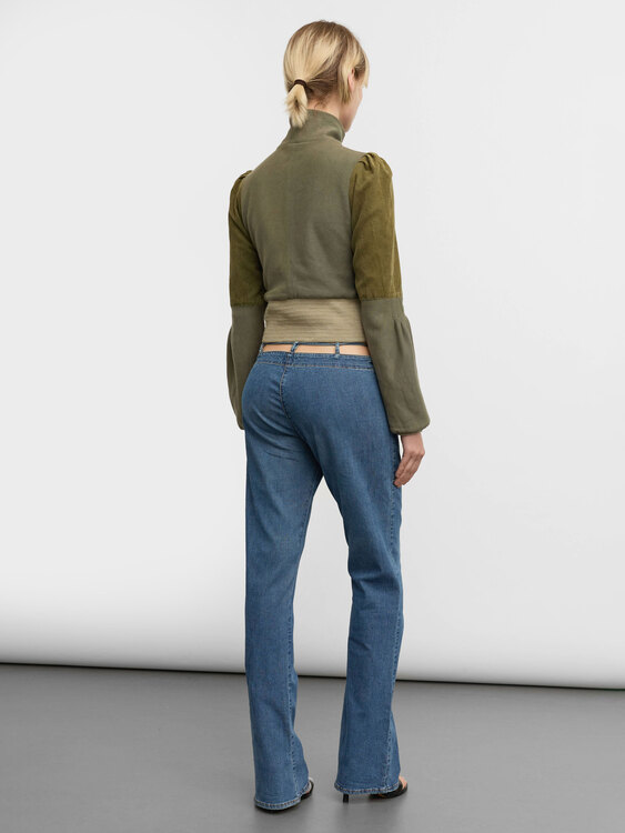 Miss Sixty Cutout Waist Jeans 