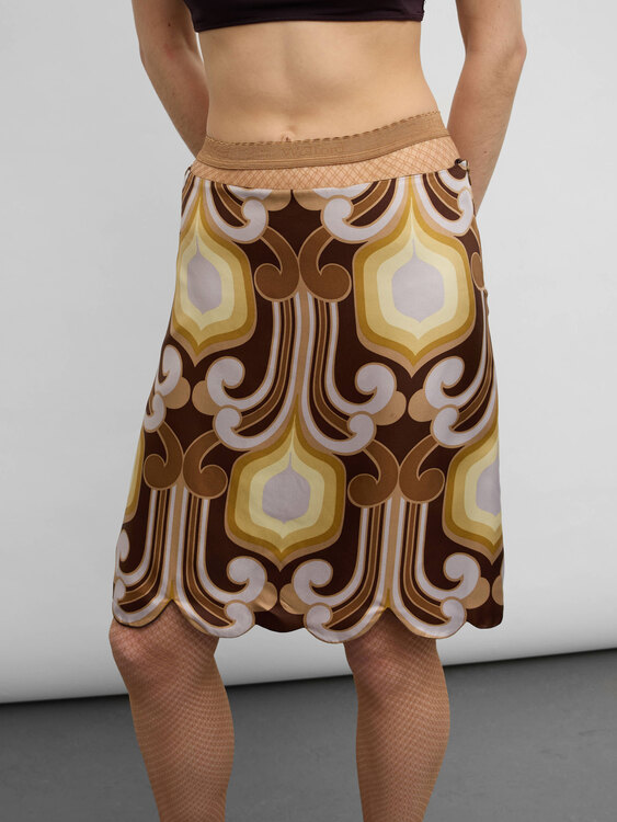 Miu Miu Silk Skirt 